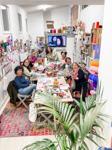 Textiles class by Bayside Makerspace