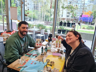 Pottery class by Be-Ras Creatives Art Cafe