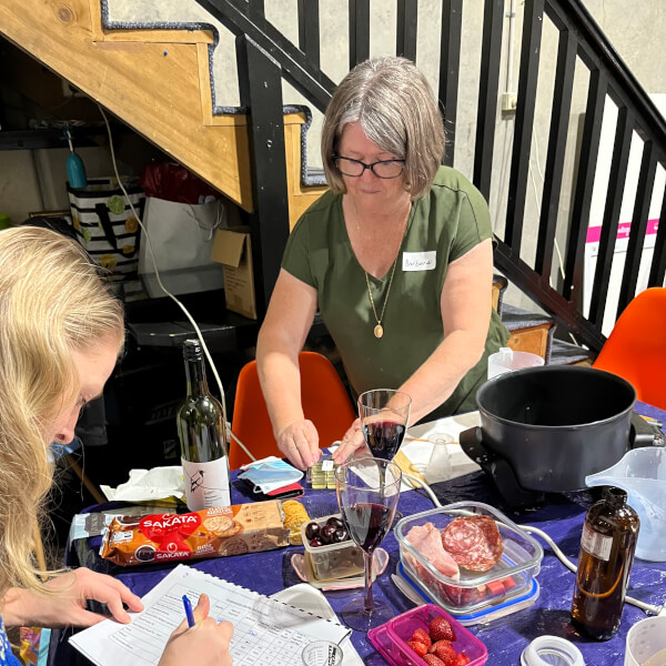 Photo from a Blue Mountains Candle Co workshop