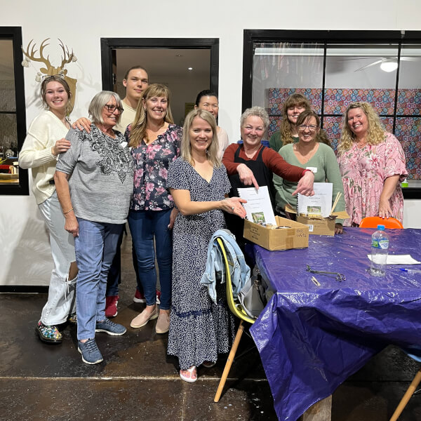 Photo from a Blue Mountains Candle Co workshop