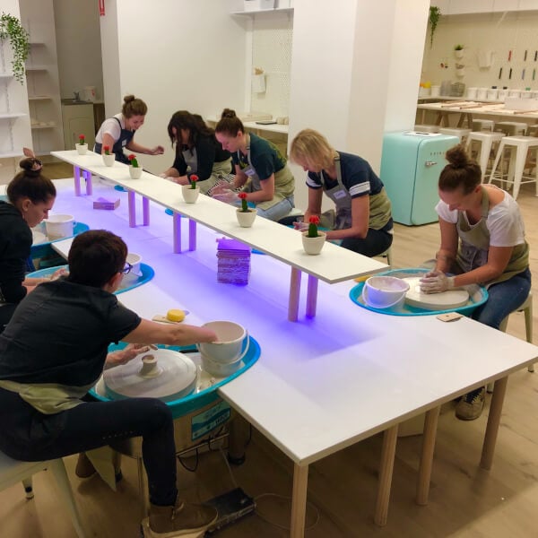 Photo from a BONDI CLAY workshop