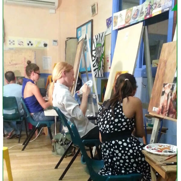 Painting classes, Sunbury