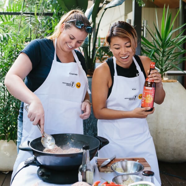 Photo from a Byron Bay Cooking School workshop