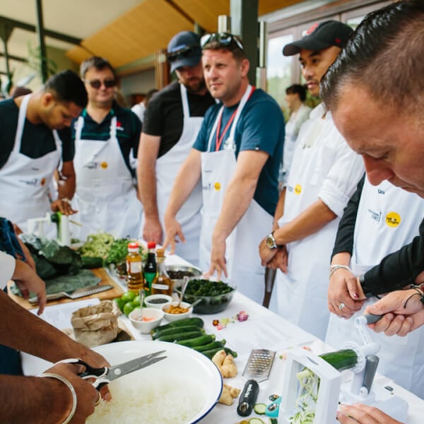 Photo from a Byron Bay Cooking School workshop
