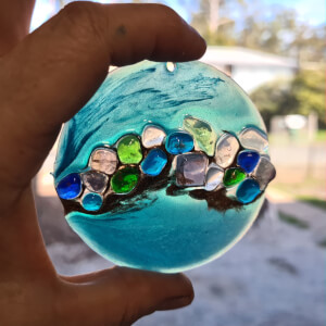 Fluid Art class by Caroline Barber