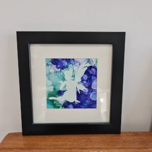 Fluid Art class by Caroline Barber