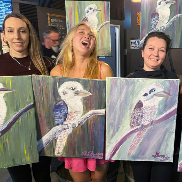 Painting class by Ceevio Art