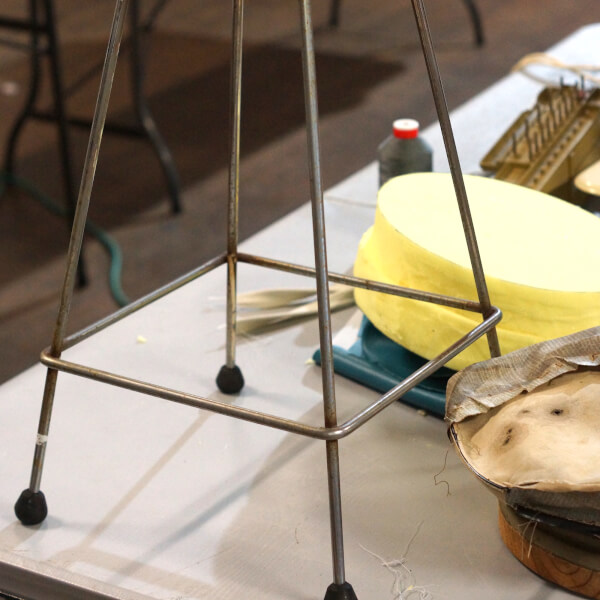 Photo from a Chair Repair School workshop