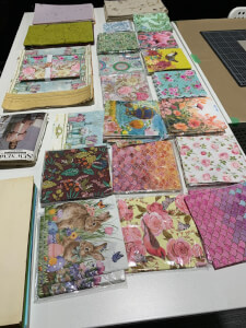 Paper Craft and Ink class by Cherie Ward