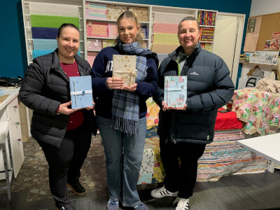 Paper Craft and Ink class by Cherie Ward