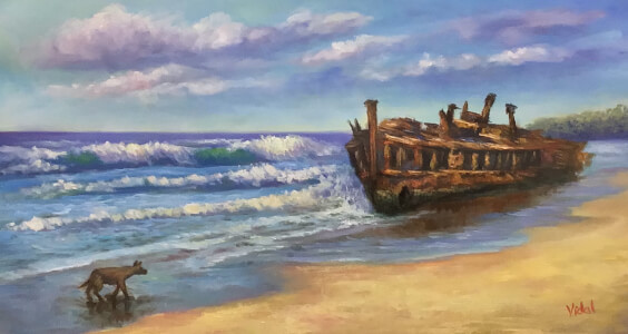 Painting class by Chris Vidal