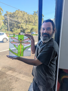 Glassblowing and Mosaic classes