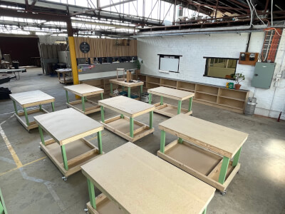 Woodworking class by Co-Craft