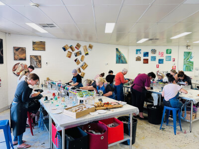 Fluid Art class by Collective Obsessions