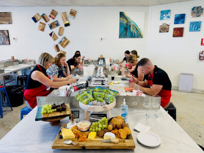 Fluid Art class by Collective Obsessions