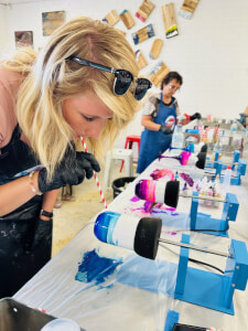 Fluid Art class by Collective Obsessions