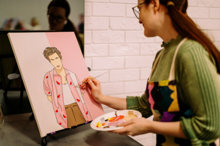 Painting class by Colour Co