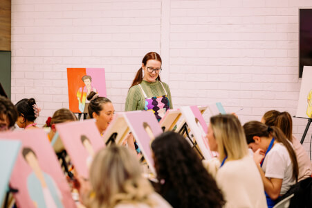 Painting class by Colour Co