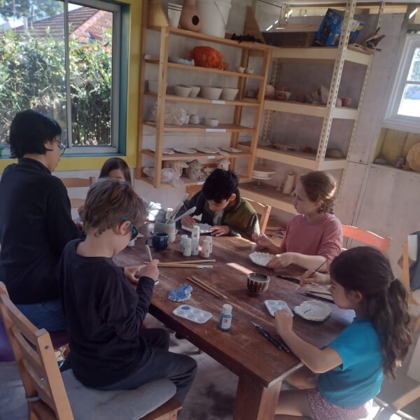 Photo from a Community Clay workshop