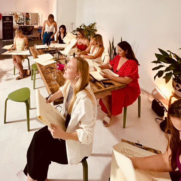 Photo from a CX2Art workshop