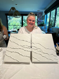 Painting class by Dani Bergman