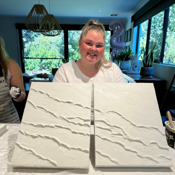 Painting class by Dani Bergman