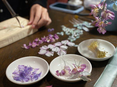 Textiles class by December Studio