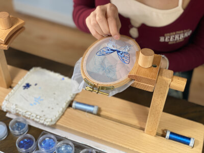 Textiles class by December Studio