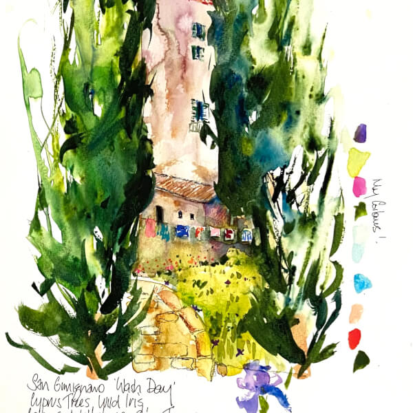 Painting class by Dianne Kelly