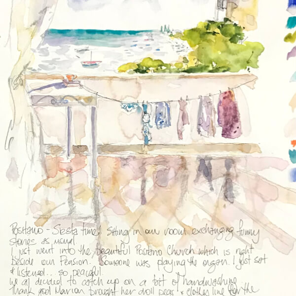 Painting class by Dianne Kelly