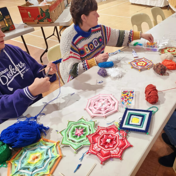 Photo from a Doyvera Art of Healing workshop