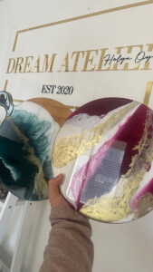 Fluid Art class by Dream Atelier