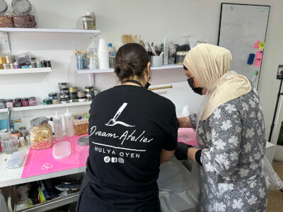 Fluid Art class by Dream Atelier