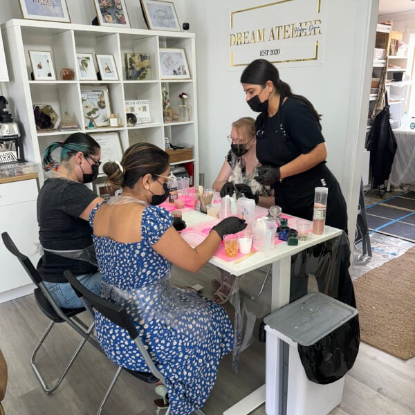 Photo from a Dream Atelier workshop