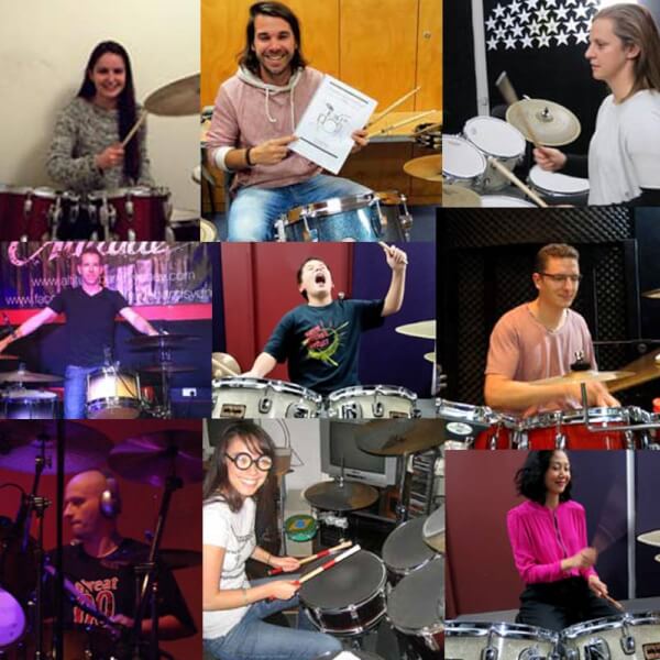 Photo from a Drum Lessons Sydney workshop