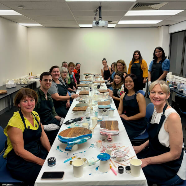 Fluid Art classes, Canberra