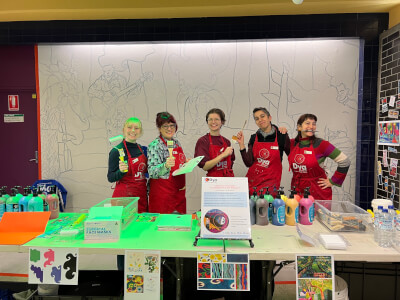 Painting class by Dya Australia - Art Workshop Melbourne