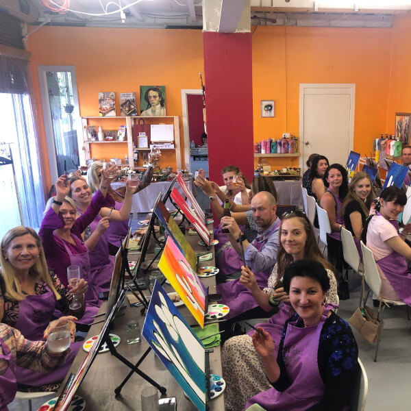 Painting classes, Port Melbourne