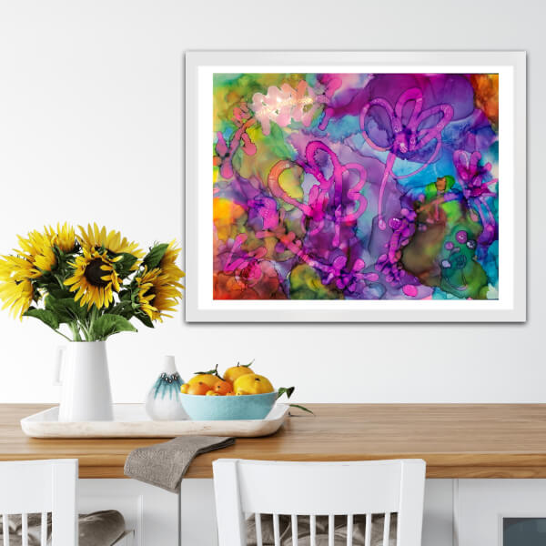 Fluid Art class by Eat Love Paint
