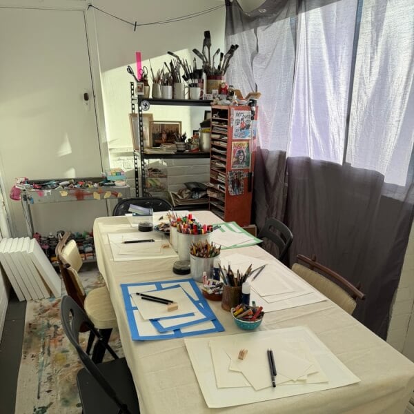 Photo from a Emma Williamson workshop