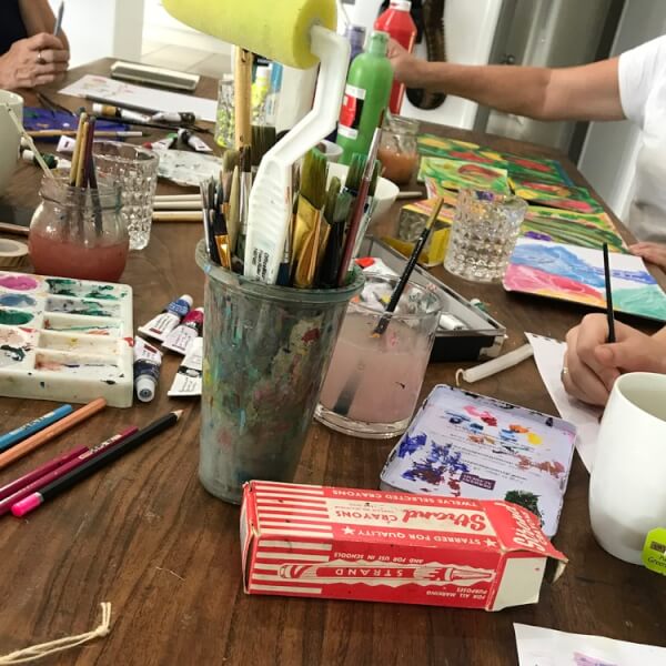 Photo from a Emma Williamson workshop