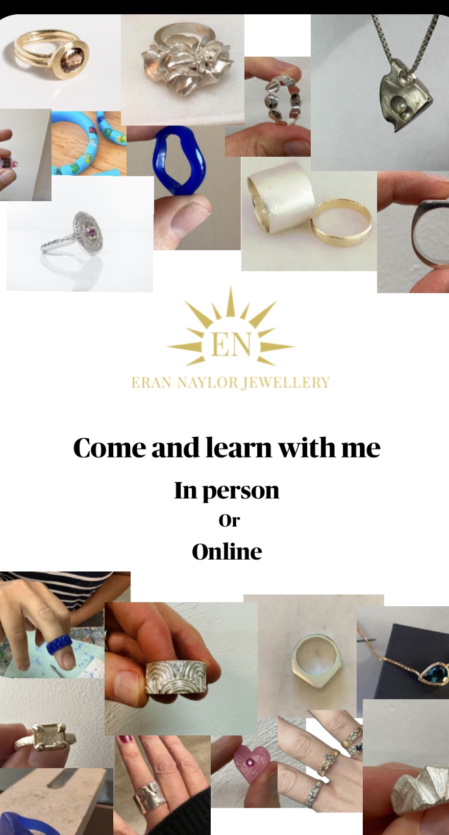 Jewellery Making class by Eran Naylor Jewellery