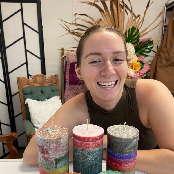 Candle Making class by Felicity J Aitken - Creator Teacher