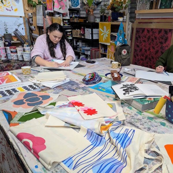 Textiles class by Femke Textiles