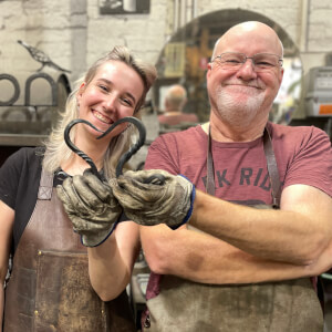 Metalwork class by Forge On