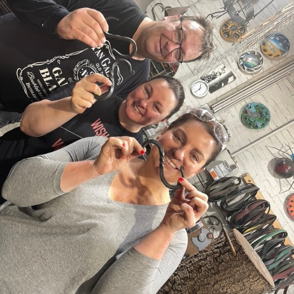Metalwork class by Forge On