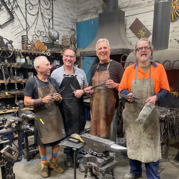 Metalwork class by Forge On