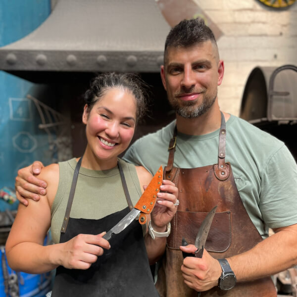 Metalwork class by Forge On