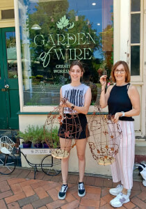 Sculpture and Assemblage class by Garden of Wire Craft Workshops