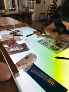 Glassblowing and Mosaic classes